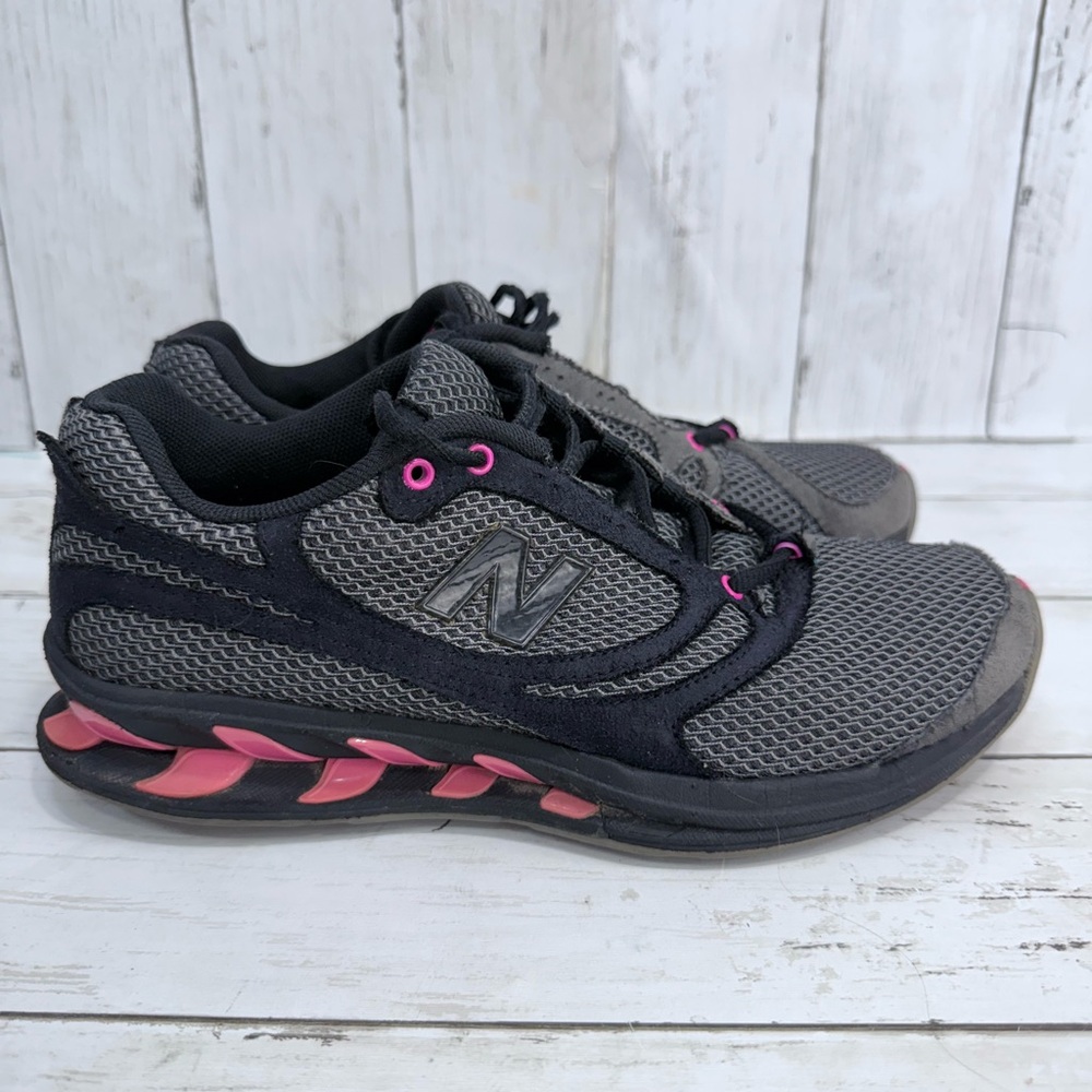 New Balance True Balance WW850SB Women's 6.5  Running Shoes Gray Black Sneakers